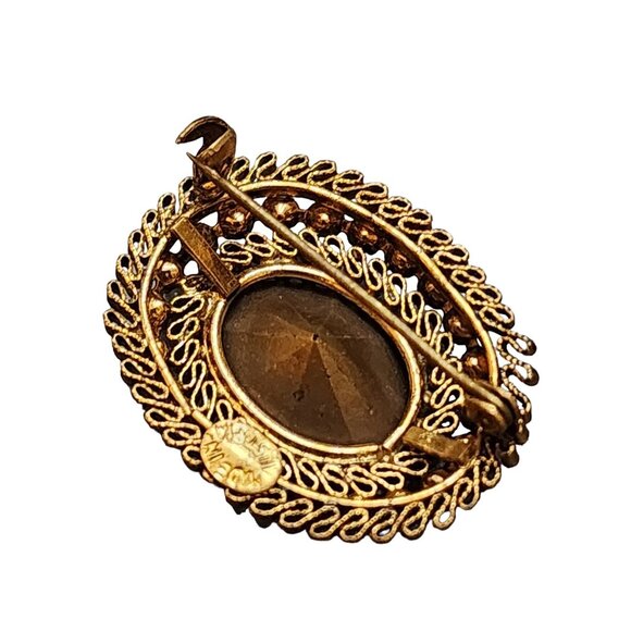 Vintage Signed Beautiful Austria Brooch (A4607) - Picture 5 of 6